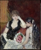 La collection Clark à Giverny, de Manet à Renoir : Pierre-Auguste Renoir, Une loge au théâtre (Au concert), 1880, huile sur toile, 100 X 81 cm. © Sterling and Francine Clark Art Institute, Williamstown, Massachusetts, USA. Photo Michael Agee 